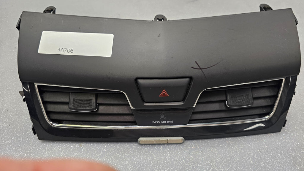 🔥13-15 Altima Dash AC Air Vent Heater Conditioner Bezel Instrument Panel Black