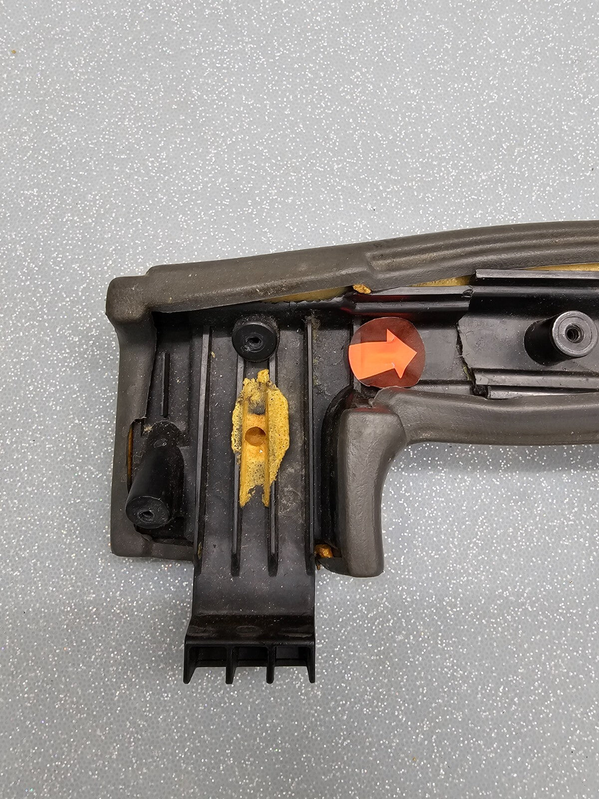 🔥97-03 Ford F150 Door Panel Front RIGHT PASSENGER Armrest Pull Handle GRAY OEM
