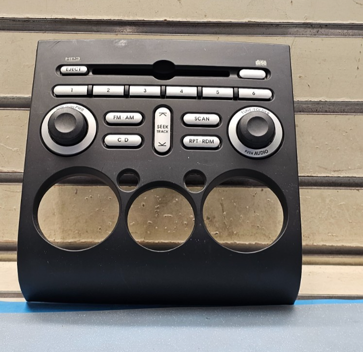 🔥06-08 Galant Dash AM FM Radio Display Stereo Climate Trim Panel Bezel Black