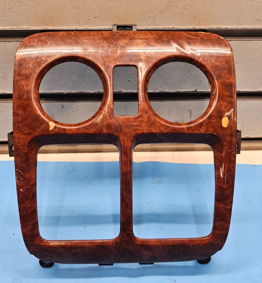 🔥01-06 Acura MDX Rear AC Climate Control Bezel Trim Woodgrain