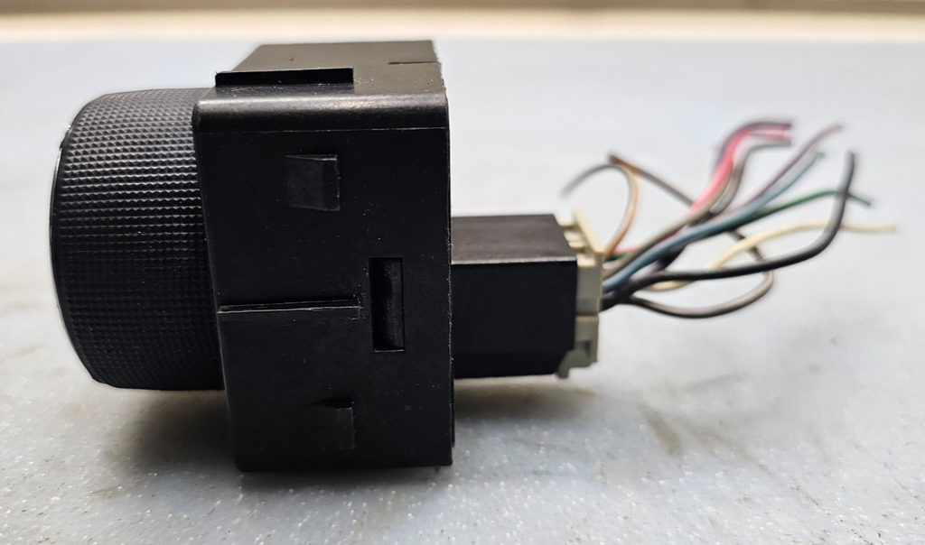 🔥07-14 Silverado Sierra Headlight Head Lamp Transfer Case Control Switch Black