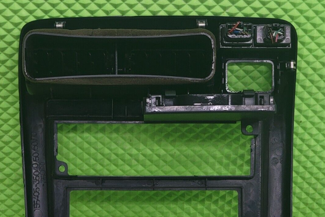 🔥96-99 Toyota 4Runner Center Dash Radio Stereo Display Climate Bezel Black B56