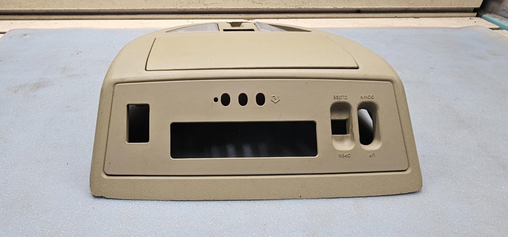 🔥04-08 Armada QX56 Overhead Console Dome Light Lamp Sun Roof Storage Tan