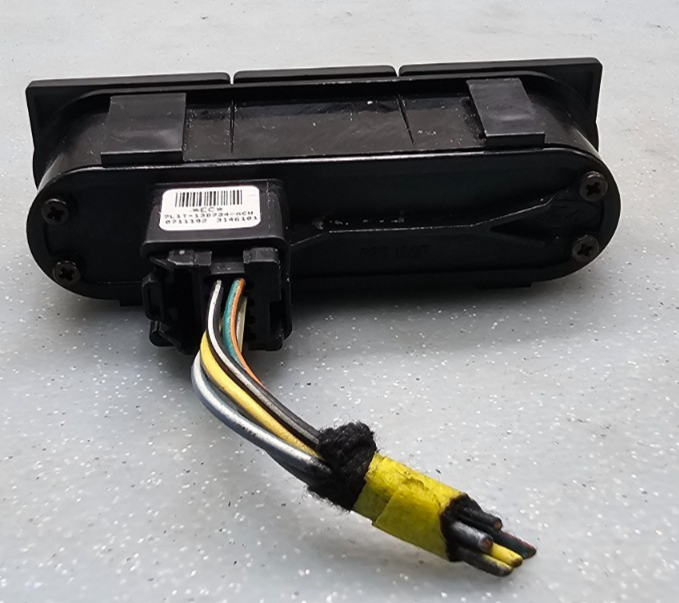 🔥07-14 Expedition Traction Control Hatch Hazard Light Switch Assembly Black