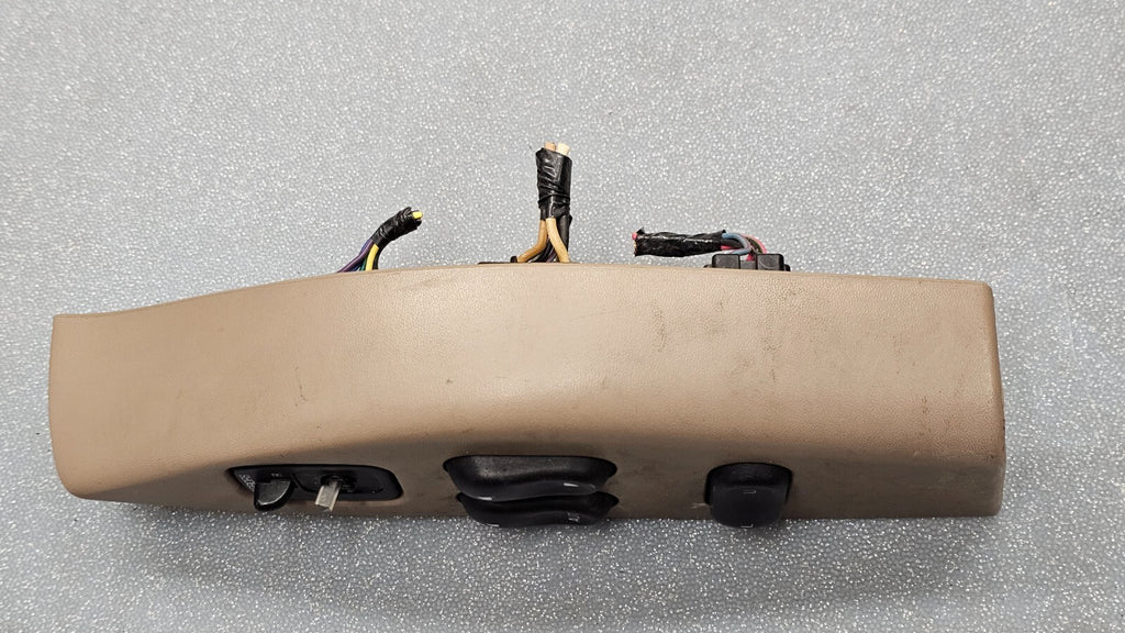 🔥97-03 FORD F150 LEFT DRIVER MASTER POWER DOOR WINDOW SWITCH LOCK TAN OEM