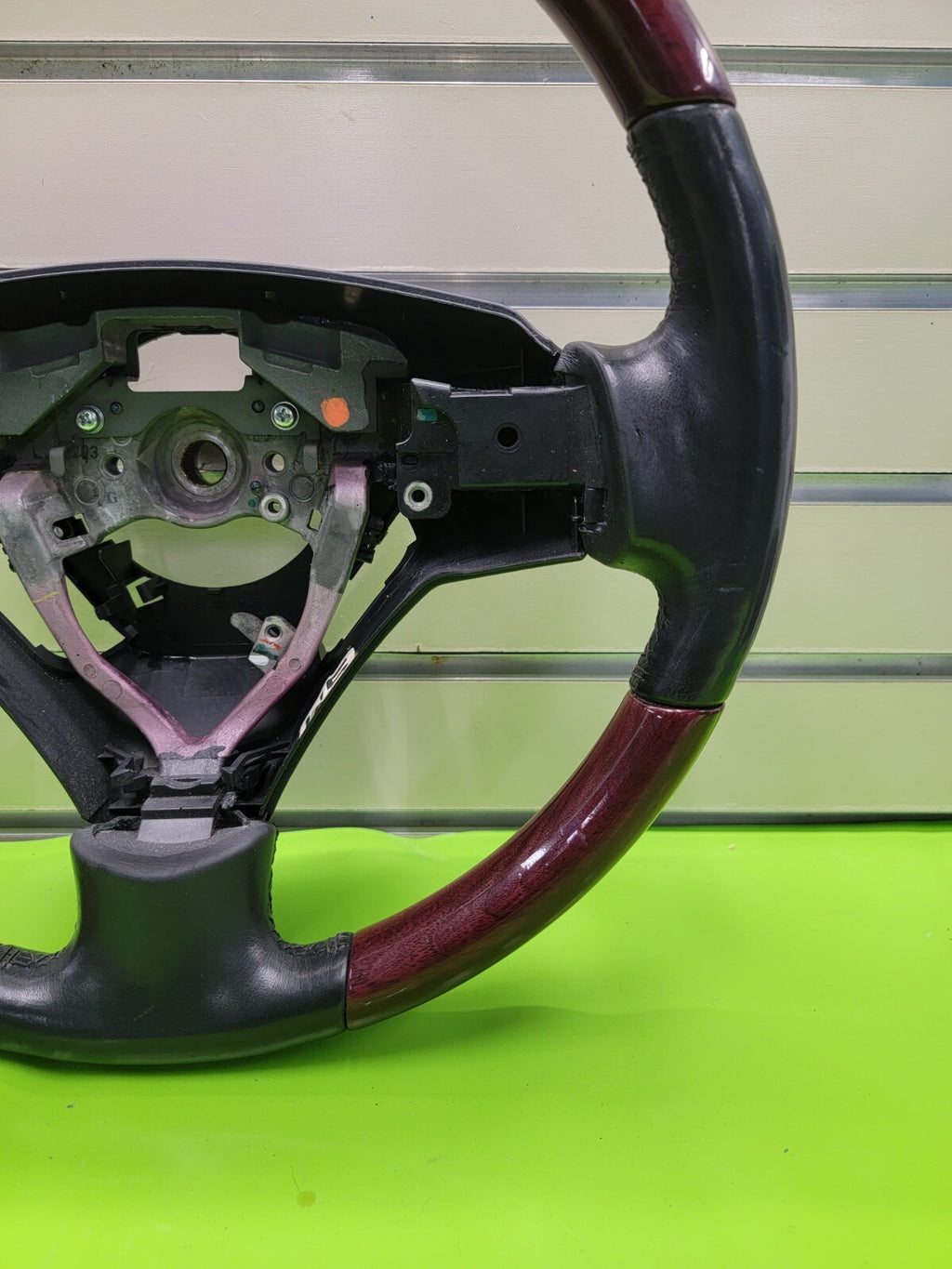 🔥06-11 Lexus GS300 GS350 GS430 Steering Wheel OEM Red Wood Black Leather OEM