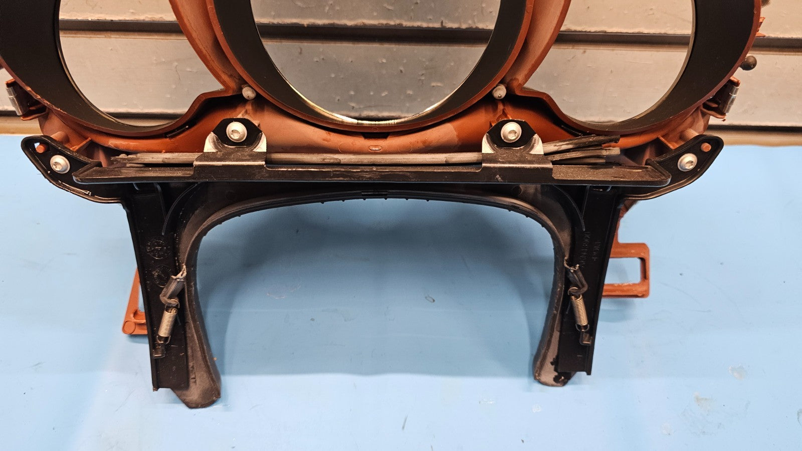 🔥08-12 Chevry Malibu Dash Instrument Cluster Speedometer Bezel Panel Orange