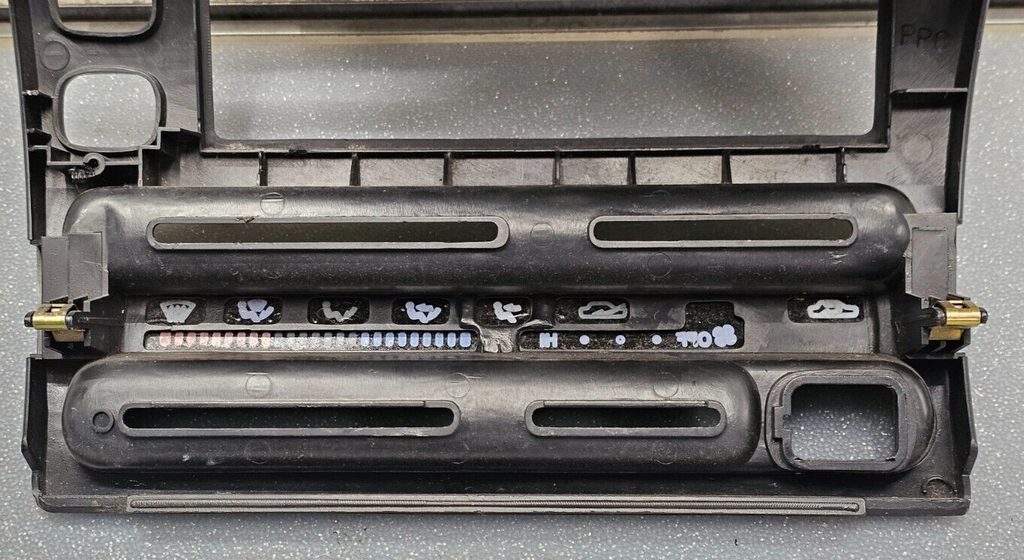 🔥93-97 Corolla Dash FM Radio Stereo Display AC Climate Control Bezel Trim Black