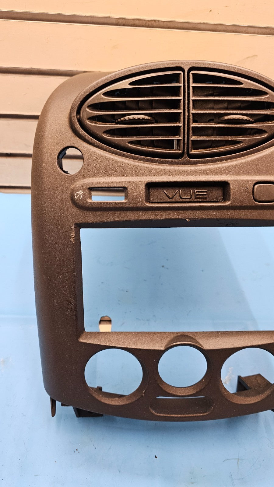 🔥02-05 Saturn Vue Center Dash FM Radio Climate Control Bezel Trim Cover Black