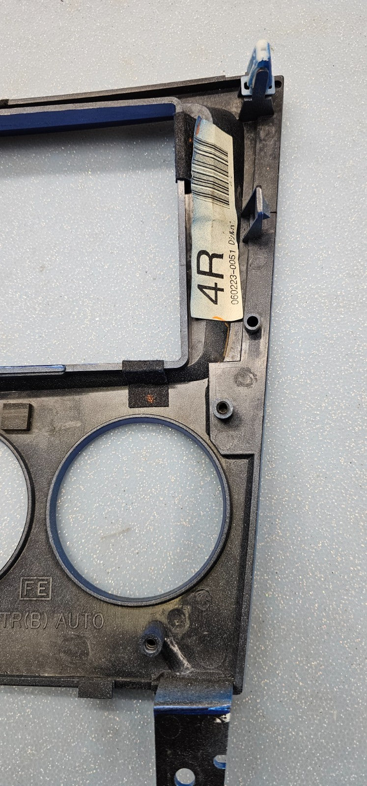 🔥05-07 Subaru Impreza WRX STI OEM HVAC Radio Bezel Surround Trim Blue