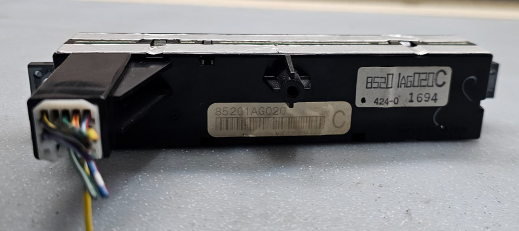 🔥2005 SUBARU LEGACY OUTBACK DIGITAL CENTER DASH AUTO CLOCK ASSEMBLY BLACK OEM