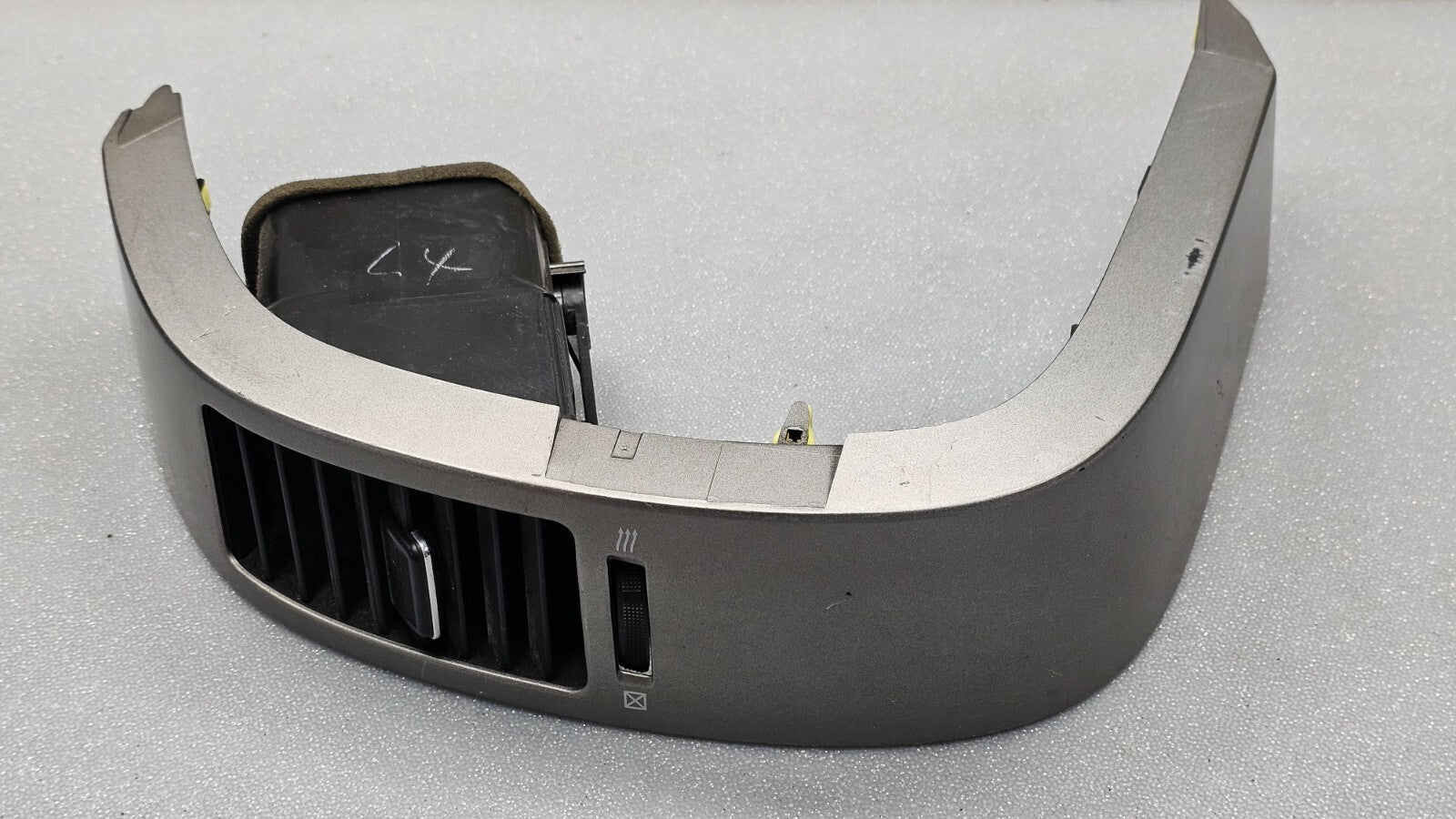 🔥04-09 Toyota PRIUS Dash Left Driver AC A/C AIR VENT HEATER Panel SILVER