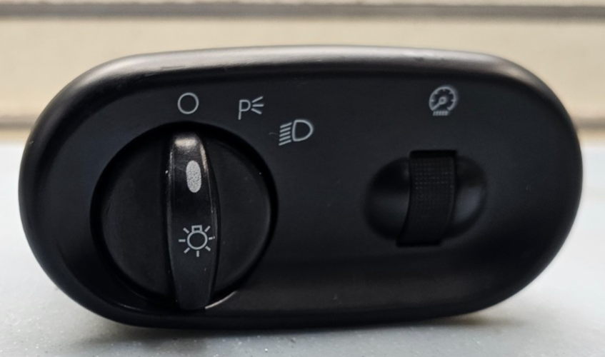 🔥04-05 EXPLORER MERCURY MOUNTAINEER HEAD LIGHT LAMP SWITCH FOG ASSEMBLY BLACK