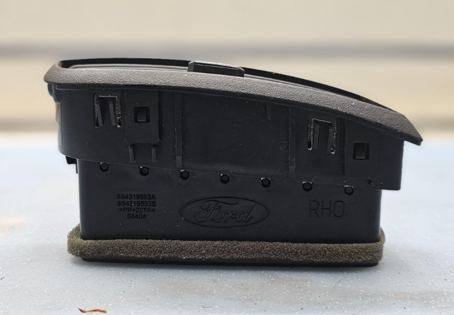 🔥08-11 FORD FOCUS DASH RIGHT PASSSENGER AIR VENT A/C AC HEATER PANEL BLACK