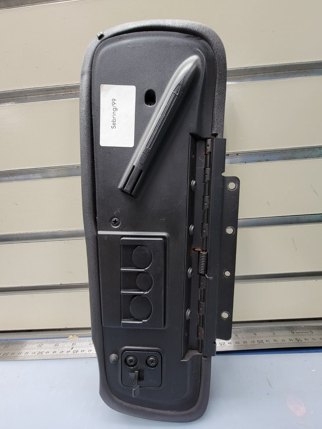 🔥1995- 2000 Dodge STRATUS/SEBRING Console Lid Center Arm Rest Fits Black