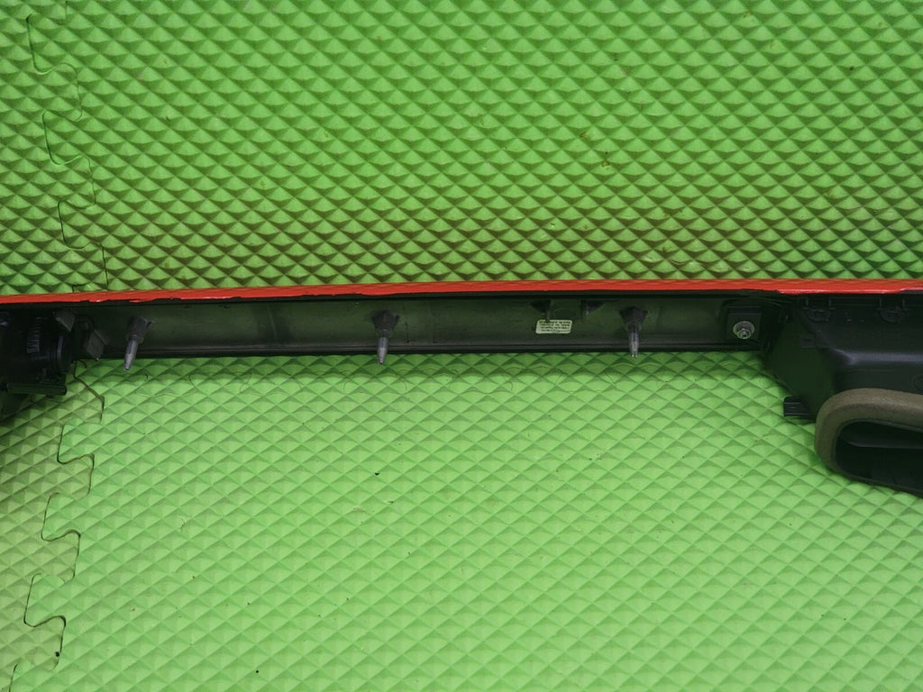 06-13 BMW E90 E92 FRONT RIGHT PASSENGER DASH AIR VENT WALNUT WOODGRAIN TRIM VT1