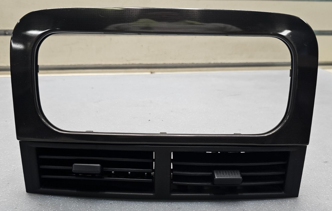 🔥99-04 Grand Cherokee Center Dash RADIO Bezel A/C Air Vent Trim Panel Black