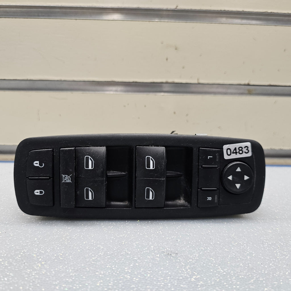 🔥12-16 Grand Caravan Town Country Master Left Driver Window Switch BLACK WS29