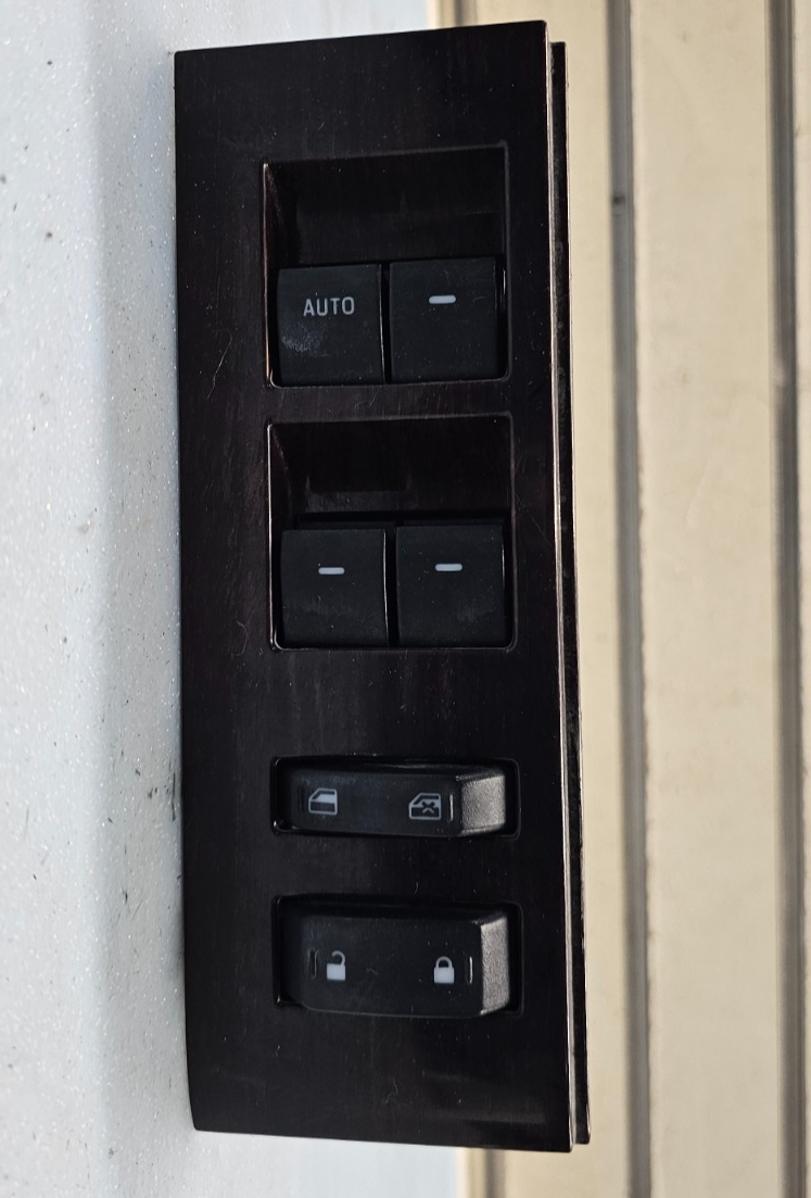 🔥06-10 EXPLORER MOUNTAINEER FRONT LEFT DRIVER MASTER WINDOW SWITCH CARBON WOOD