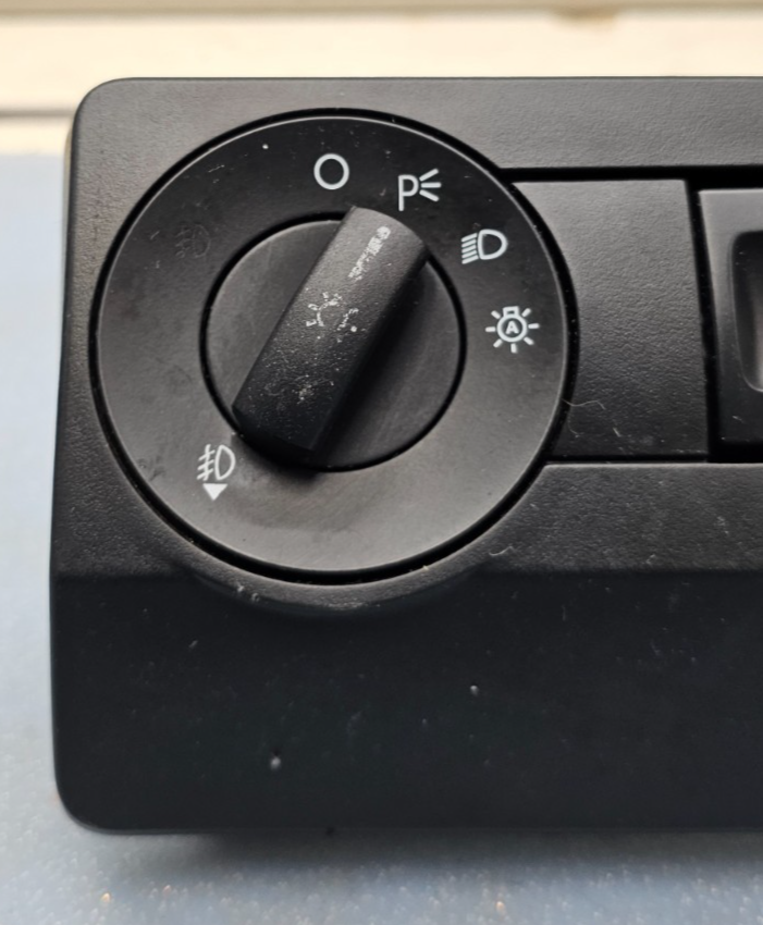 10-12 FORD FUSION MILAN HEADLIGHT LAMP DIMMER CONTROL TOGGLE SWITCH ASSEMBLY OEM
