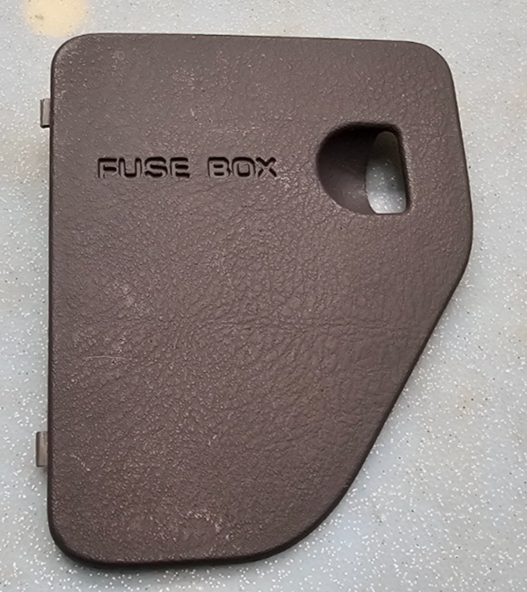 🔥94-97 Dodge Ram 1500 2500 3500 Dash Fuse Box Panel Door Cover Lid Cap Black