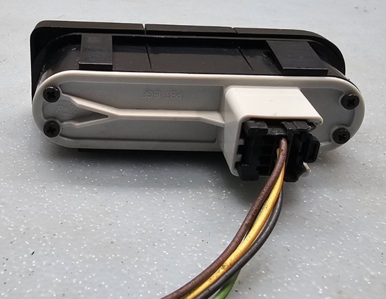 🔥07-10 Ford Edge Dash Driver Info Display Setup Switch Button Assembly Black
