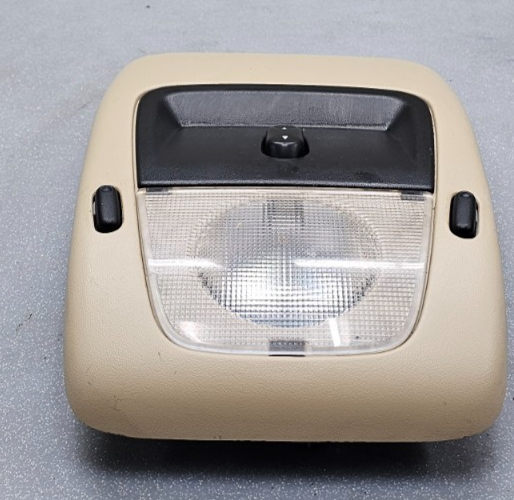 🔥02-05 Explorer Mountaineer Overhead Console Dome Map Light Storage Sunroof Tan