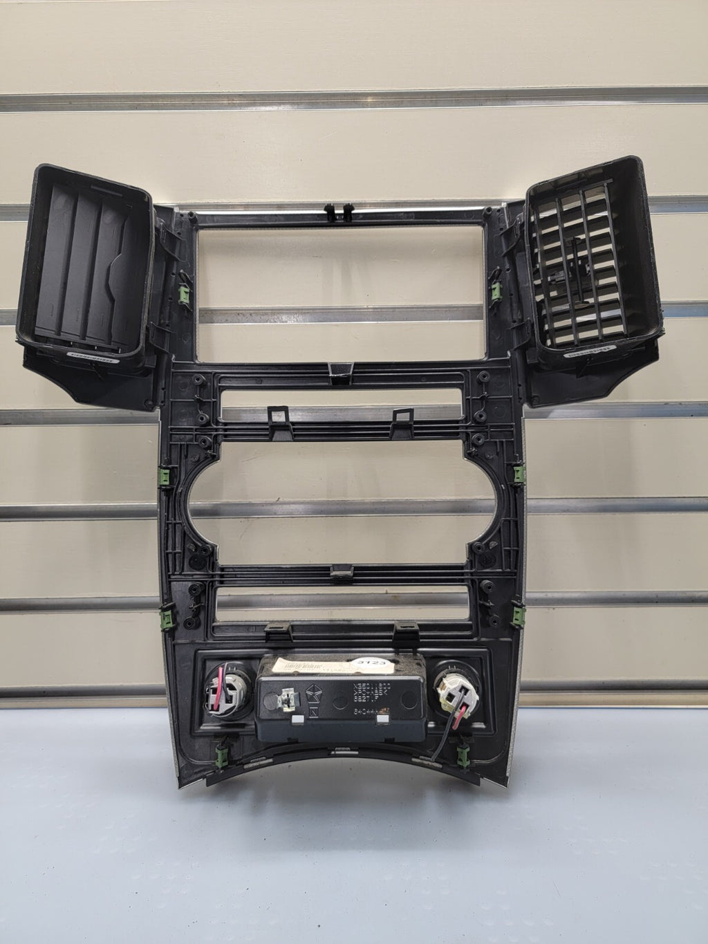 🔥08-10 JEEP GRAND CHEROKEE AC HEATER CONTROL RADIO DASH BEZEL TRIM VENTS SILVER