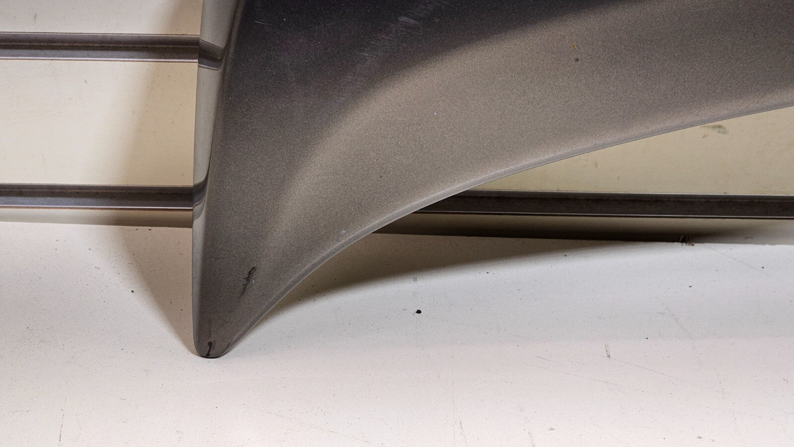 🔥12-19 VERSA Sedan Rear Tail Gate Trunk Spoiler Third Brake Light wing DK Gray