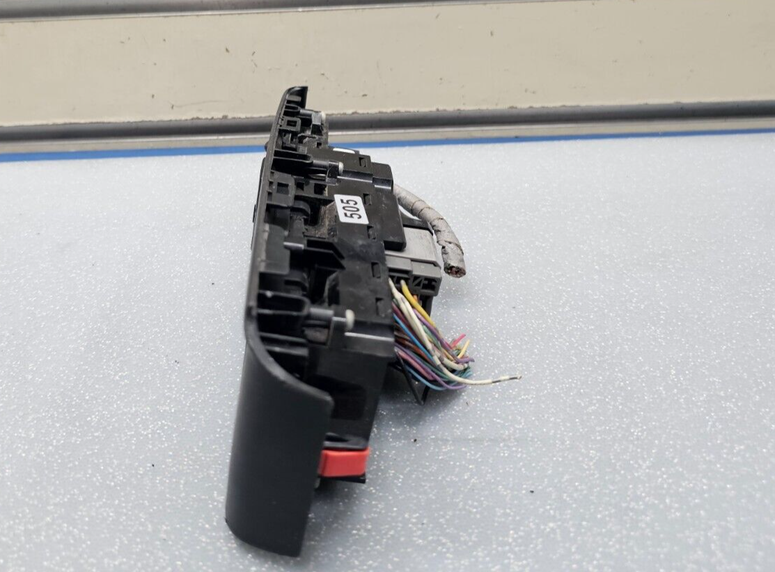 08-12 ACCORD Left Driver Door Master Power Window Lock Switch Assembly Black OEM