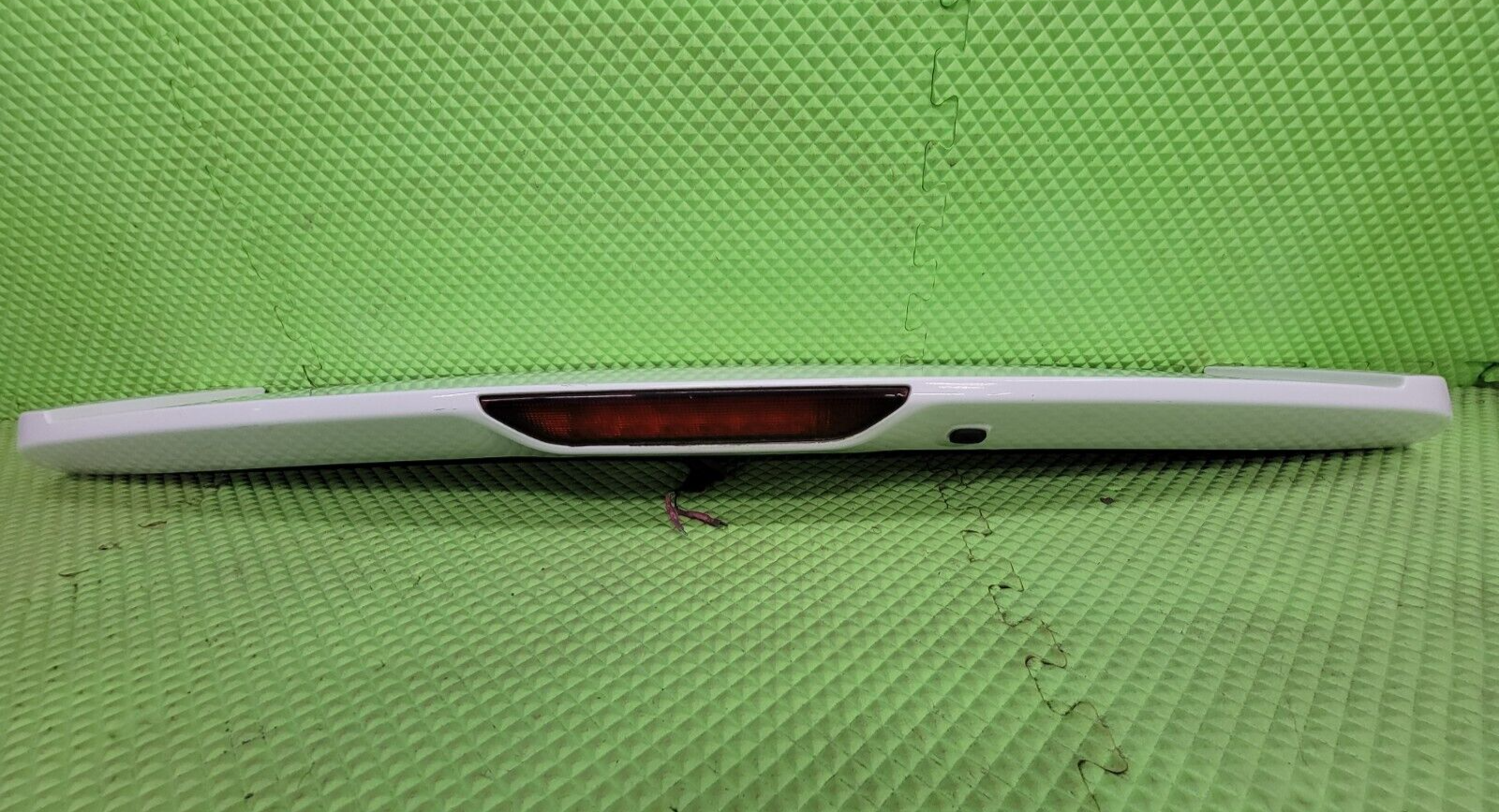 🔥2011-2017 Jeep Compass Lift Gate Hatch Spoiler Third W/Brake Light Wing White