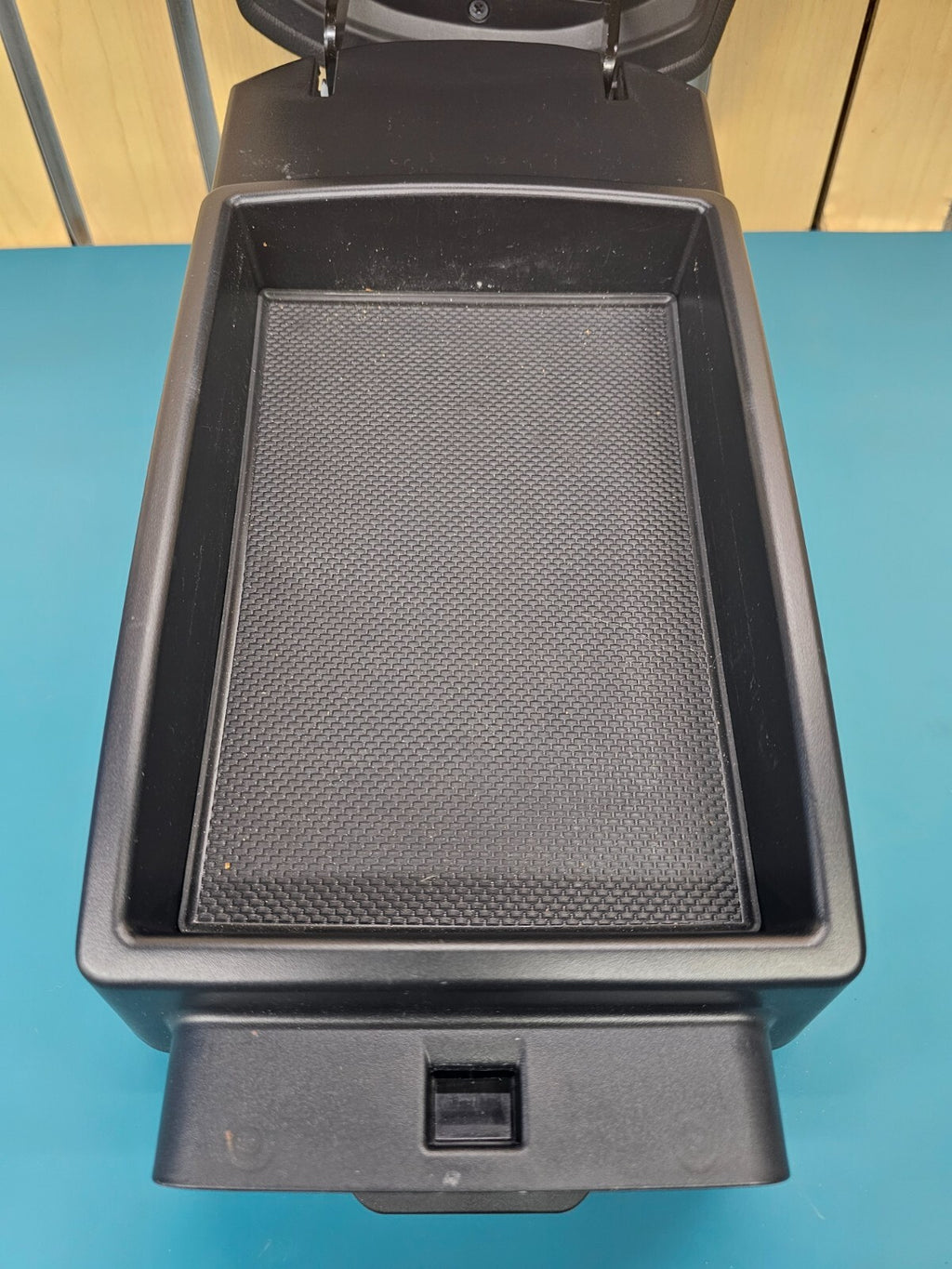 🔥11-14 HYUNDAI SONATA CENTER CONSOLE ARM REST ARMREST LID COVER TOP BLACK OEM