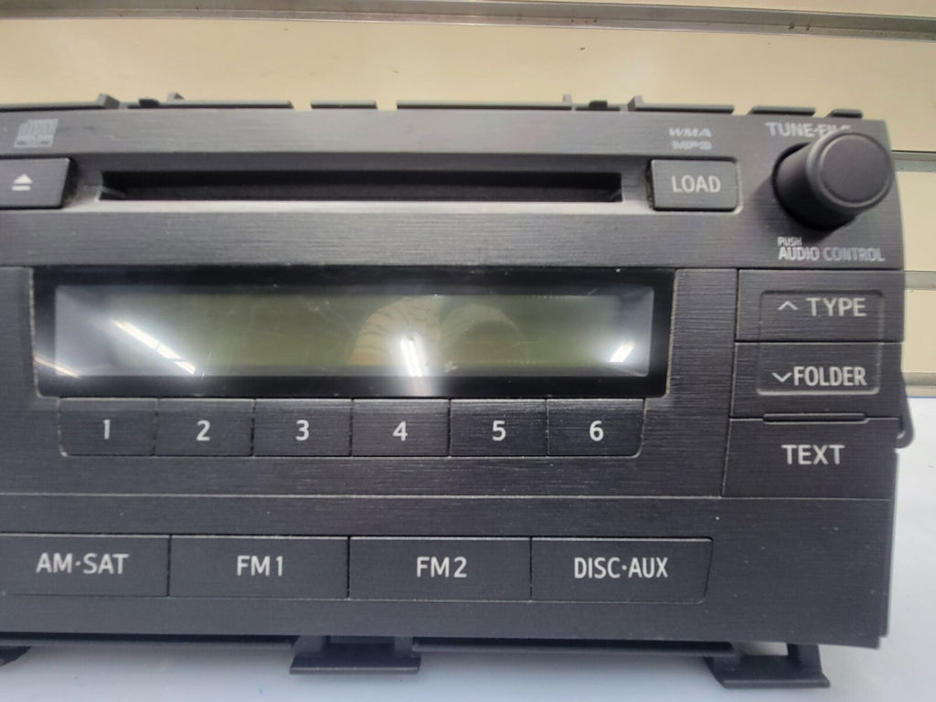🔥2010-2011 Toyota Prius Am Fm Cd Player Radio Receiver QK1EC DARK GRAY