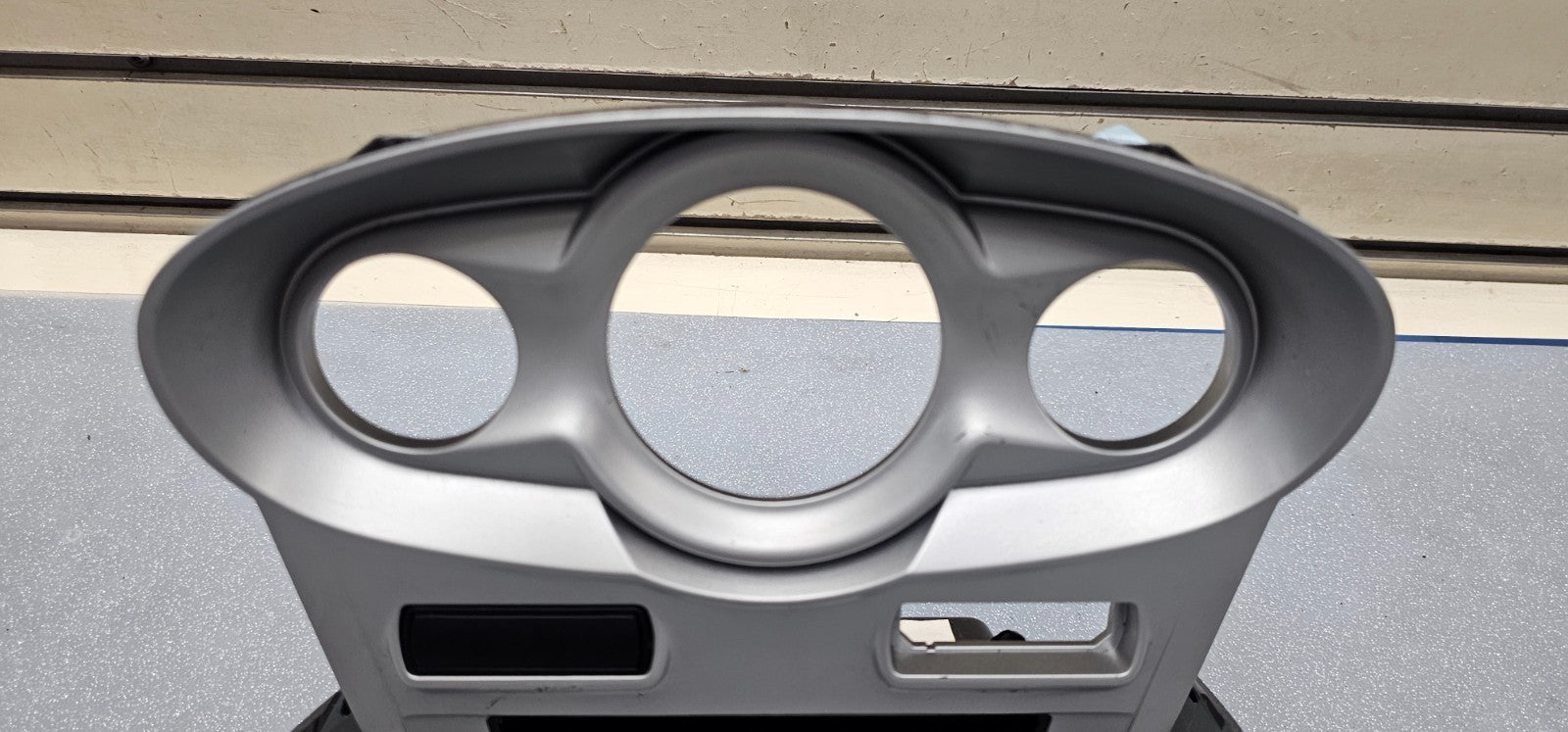 🔥14-19 FORD FIESTA CENTER CONSOLE AC CONTROL SHIFTER SHIF BEZEL TRIM Silver OEM