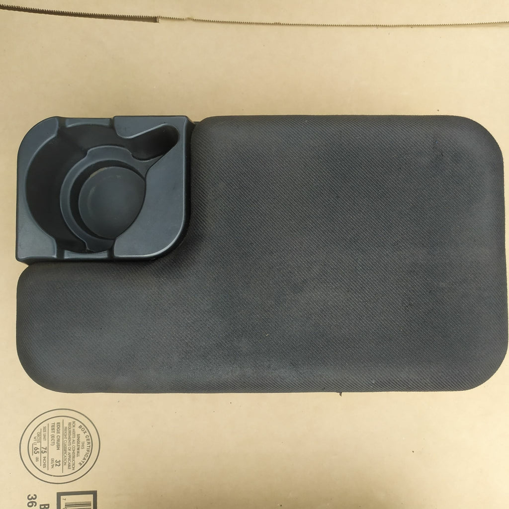 🔥98-04 Ford RANGER Center Console Jump Seat ARMREST Lid w/ CUP Holder BLACK JS2