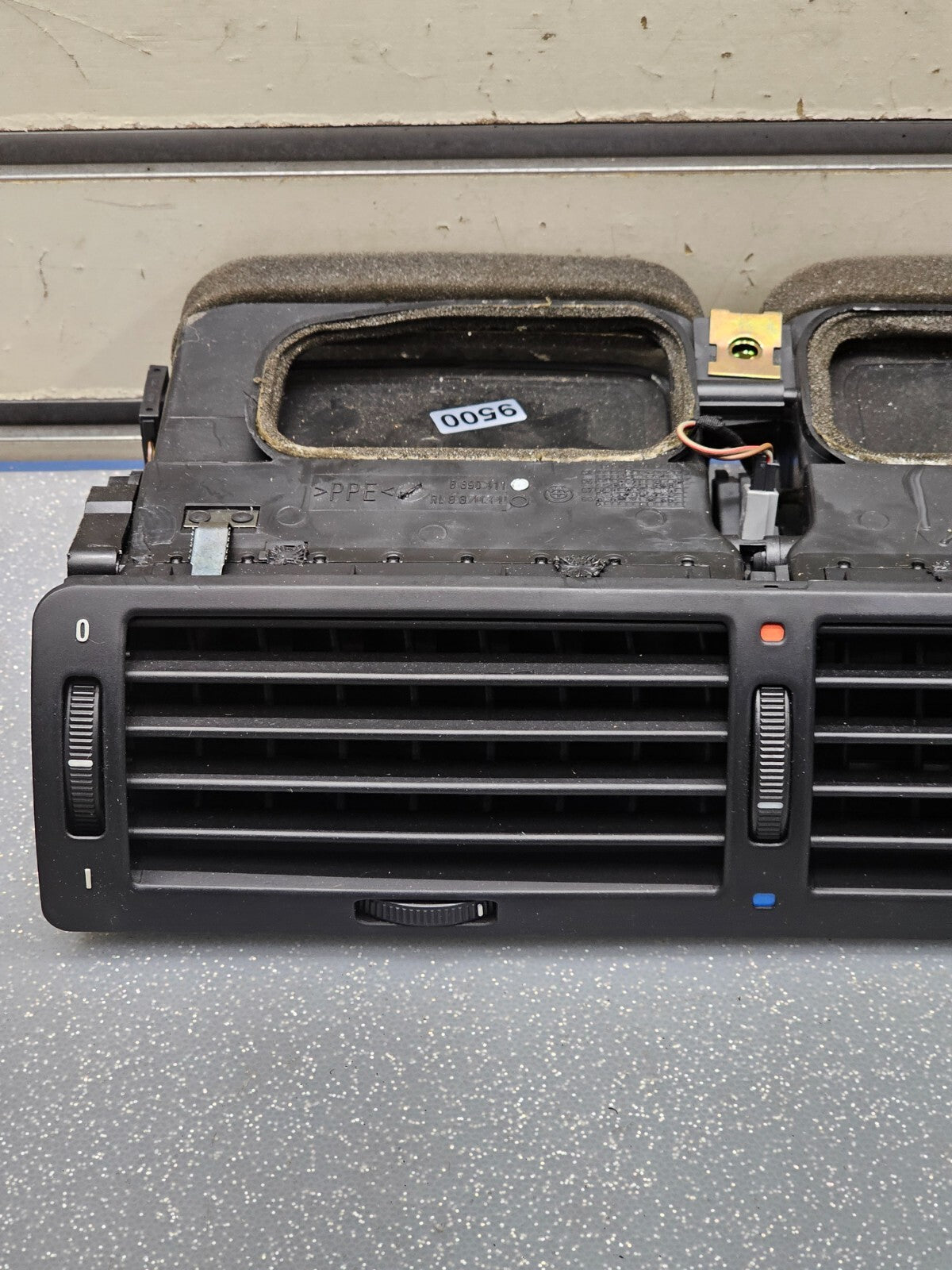 🔥95-01 BMW E38 740i 740iL 750iL Dash AC Air Vent Heater Conditioning Black OEM