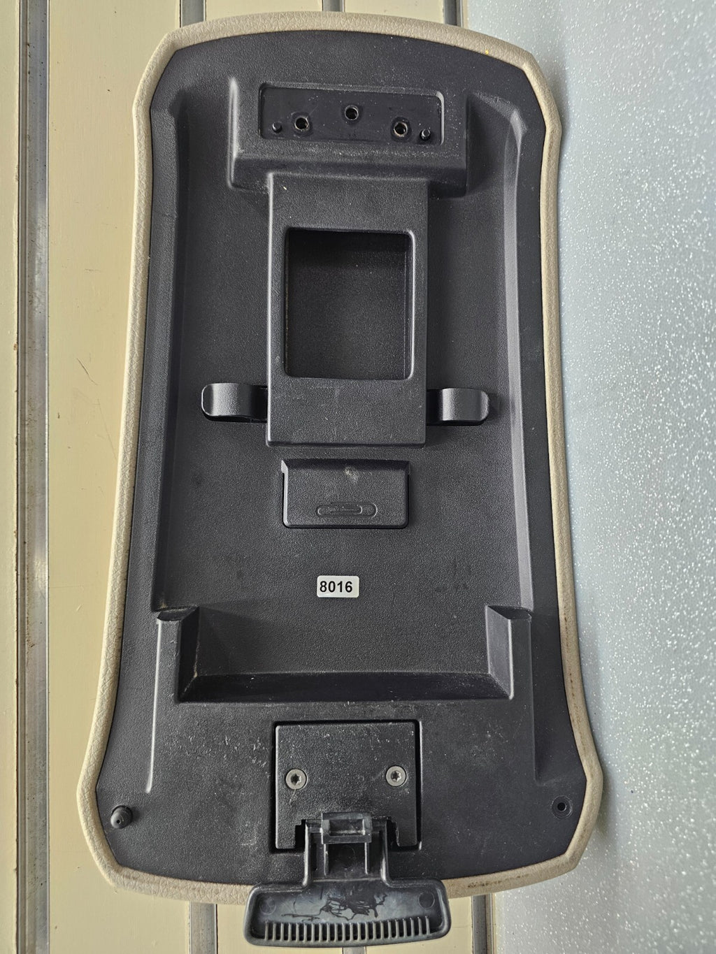 🔥07-10 Ford Edge Center Console Lid Leather Arm rest Assembly Top Pad Cover Tan