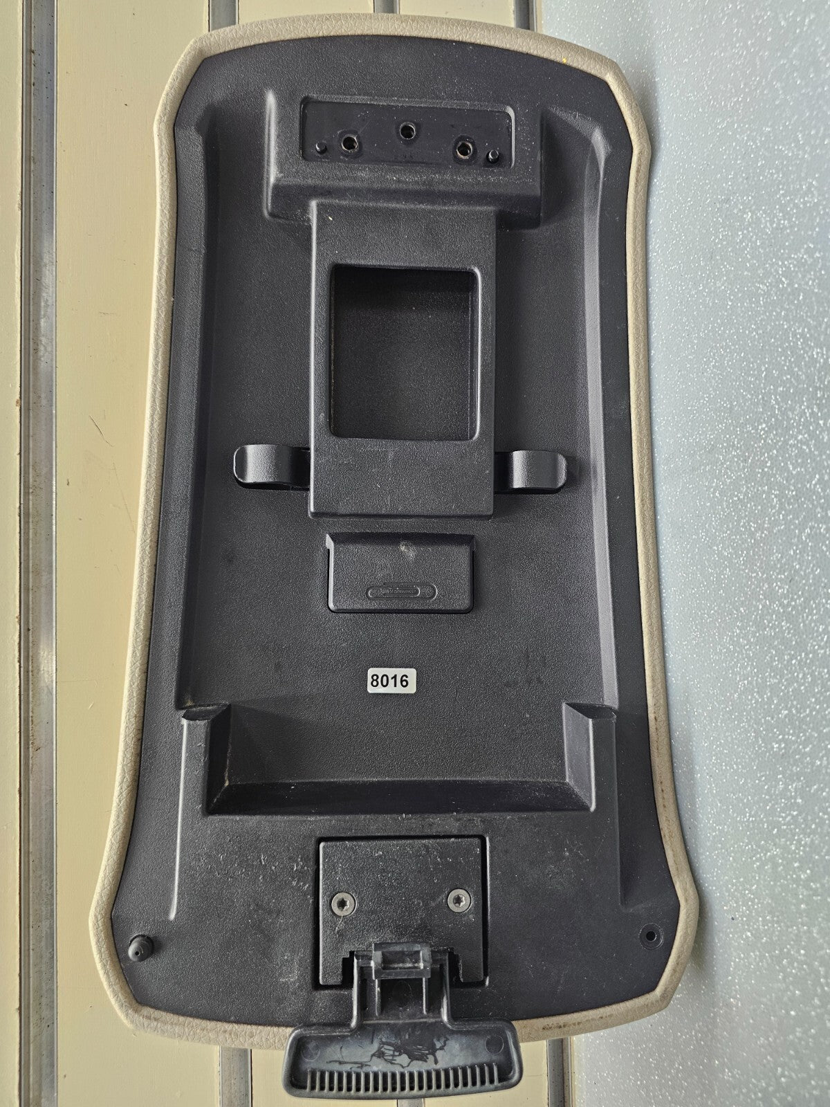 🔥07-10 Ford Edge Center Console Lid Leather Arm rest Assembly Top Pad Cover Tan