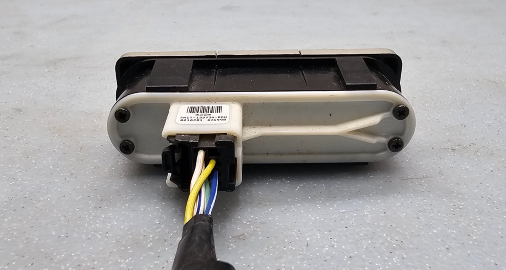 🔥07-10 Lincoln MKX Dash Traction Hazard Emergency Control Switch Silver