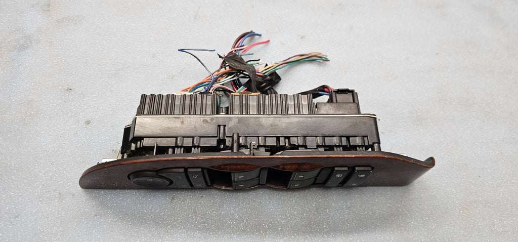 🔥07-14 Tahoe Yukon Suburban Left Driver Door Window Master Power Switch Wood