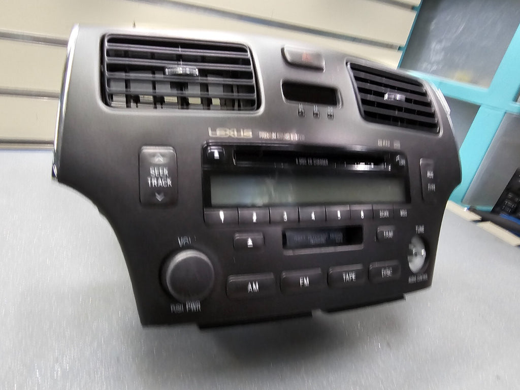 🔥02-06 LEXUS ES300 ES330 FRONT DASH FM AM CD CASSETTE TAPE PLAYER RADIO OEM