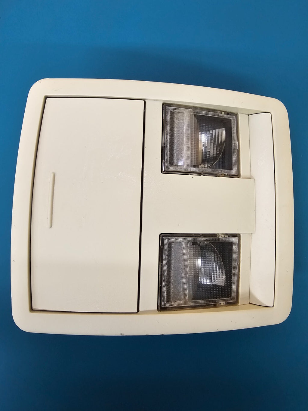 05-07 Dodge Charger 13-18 Challenger Overhead Console Dome Map Light Storage Tan