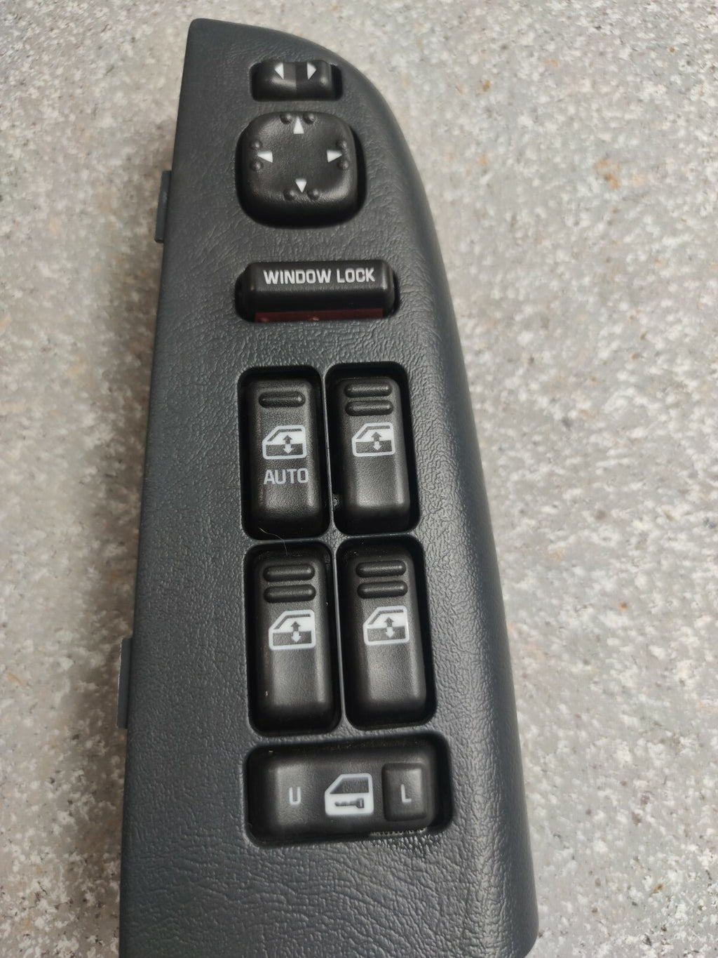 99-02 Silverado SIERRA Door Master Power Window Switch LEFT Driver GRAPHITE WS3