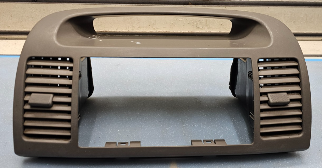 🔥02-06 Toyota CAMRY Dash RADIO BEZEL Center Air Vents CLOCK Trim TAN B25