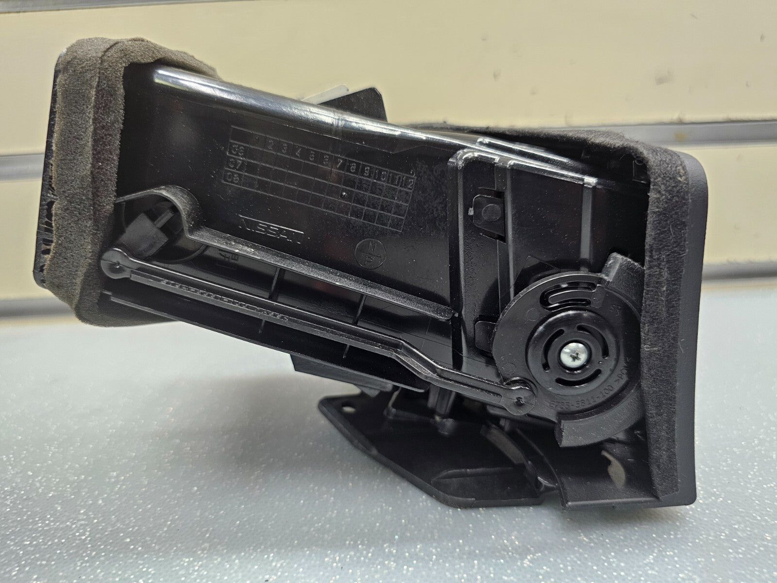 🔥08-13 Infiniti G37 G25 Right Passenger Dash Air Vent Conditioner Filter Black