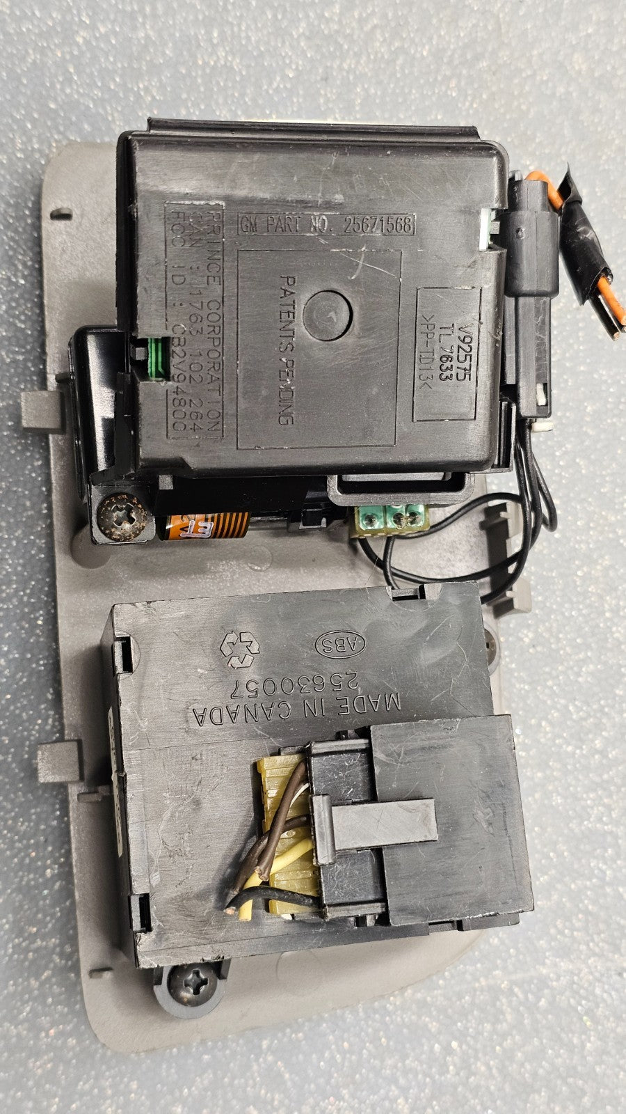 🔥97-05 Buick Park Avenue Overhead Console Switch Garage Door Sunroof Tan OEM
