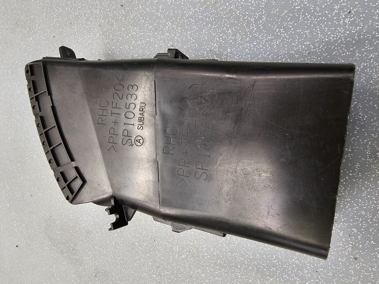 04-09 Legacy Outback Dash Front RIGHT Air Vent Heater Conditioning Filter Black