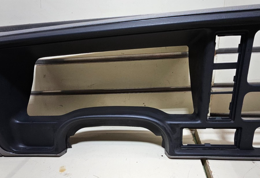 🔥95-99 GMC TRUCK CK Dash Instrument Cluster Speedometer Bezel Gray/Black C3