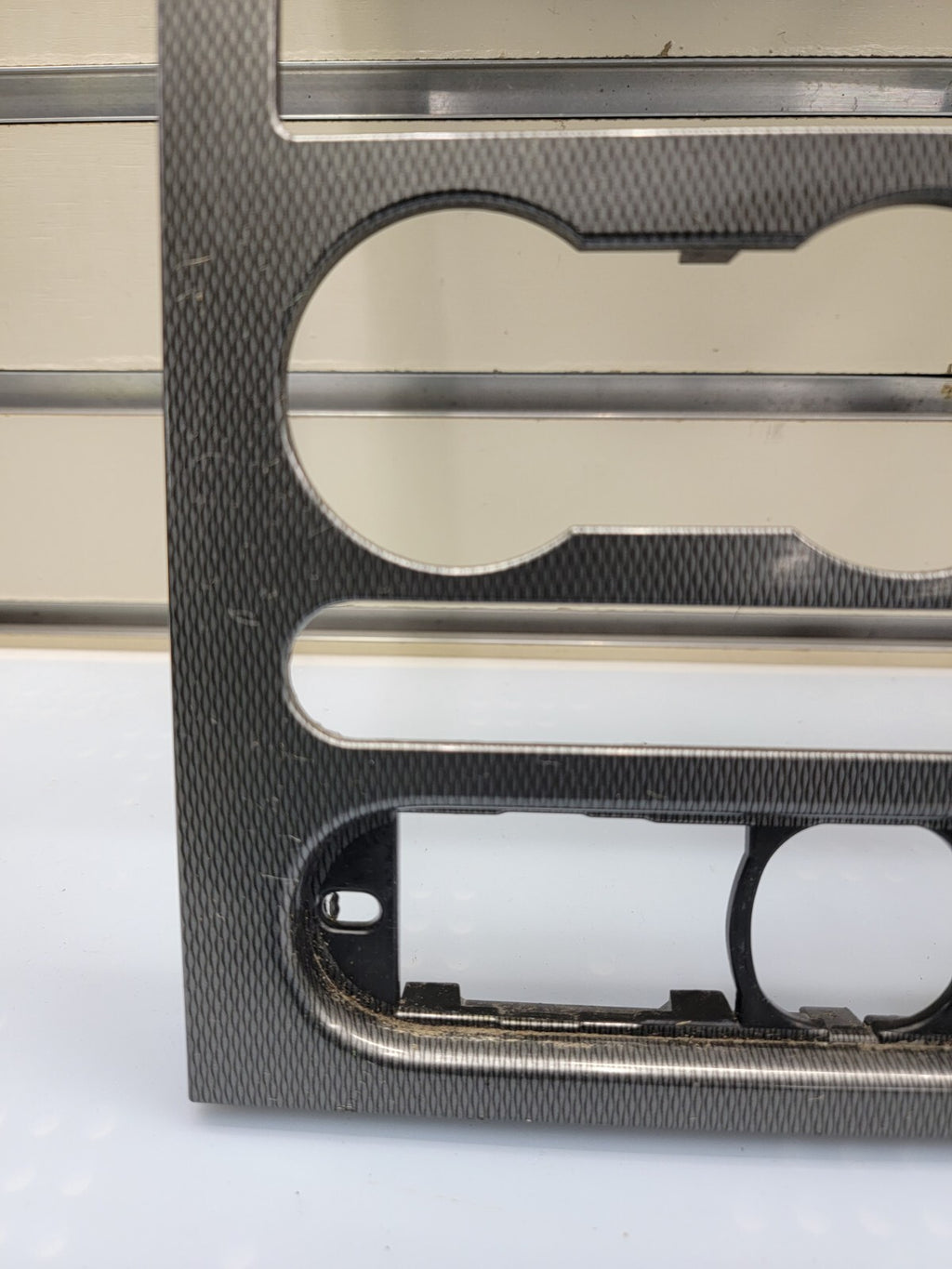 🔥04-08 Ford F-150 Dash Radio Climate Bezel Center Trim Panel CARBON GRAY