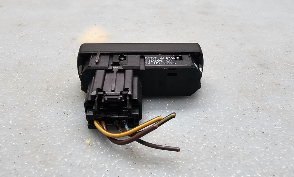 🔥11-19 Ford Fiesta Dash Left Driver Interior Ambient Light Lamp Switch Black